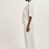 The Boxy Tee in White
