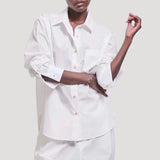 The Logo Weekend Shirt in White