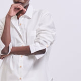 The Logo Weekend Shirt in White