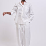 The Logo Weekend Shirt in White