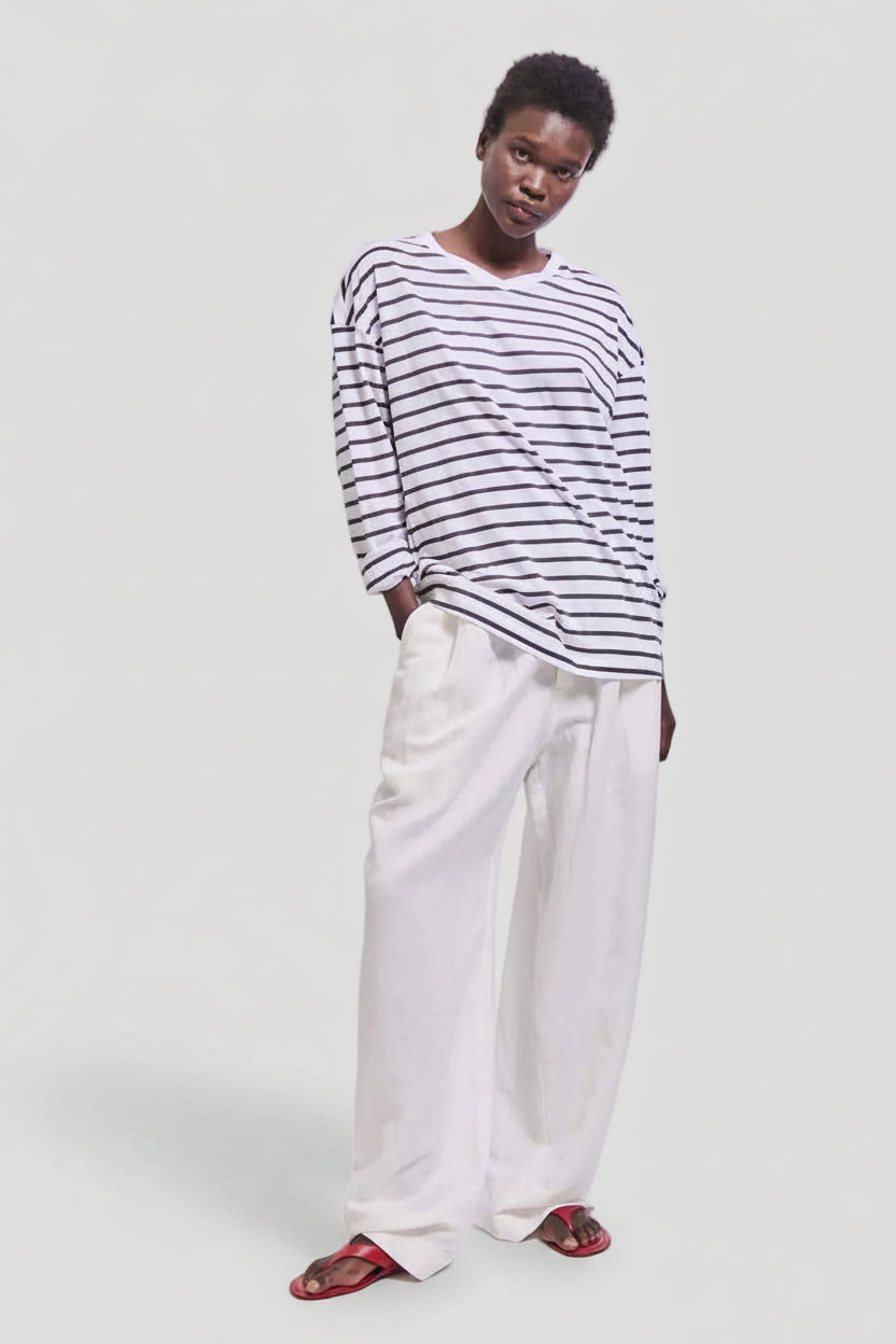 High V Tee Stripe
