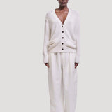 The Welt Pocket Cardigan in White
