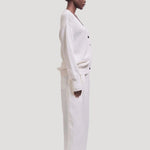 The Welt Pocket Cardigan in White