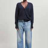 The Crop Loose in Deep Blue