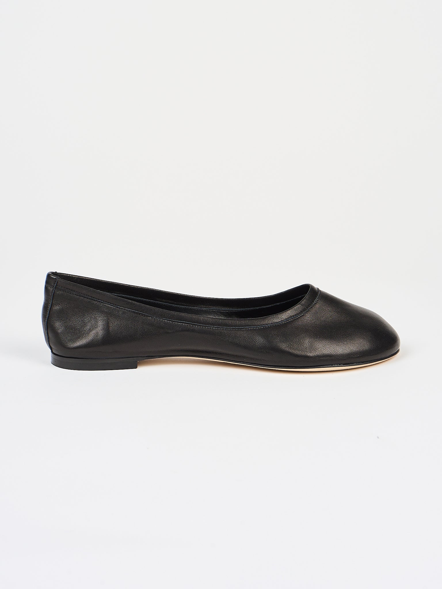 The Minimalist Slipper in Black side