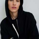The Bird Hoodie in Black