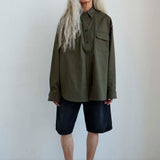The Big Shirt in Colonial Green