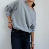 The Finished Hem Short in Washed Black