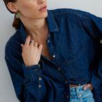 The Essential Shirt in Raw Rinse