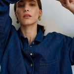 The Essential Shirt in Raw Rinse
