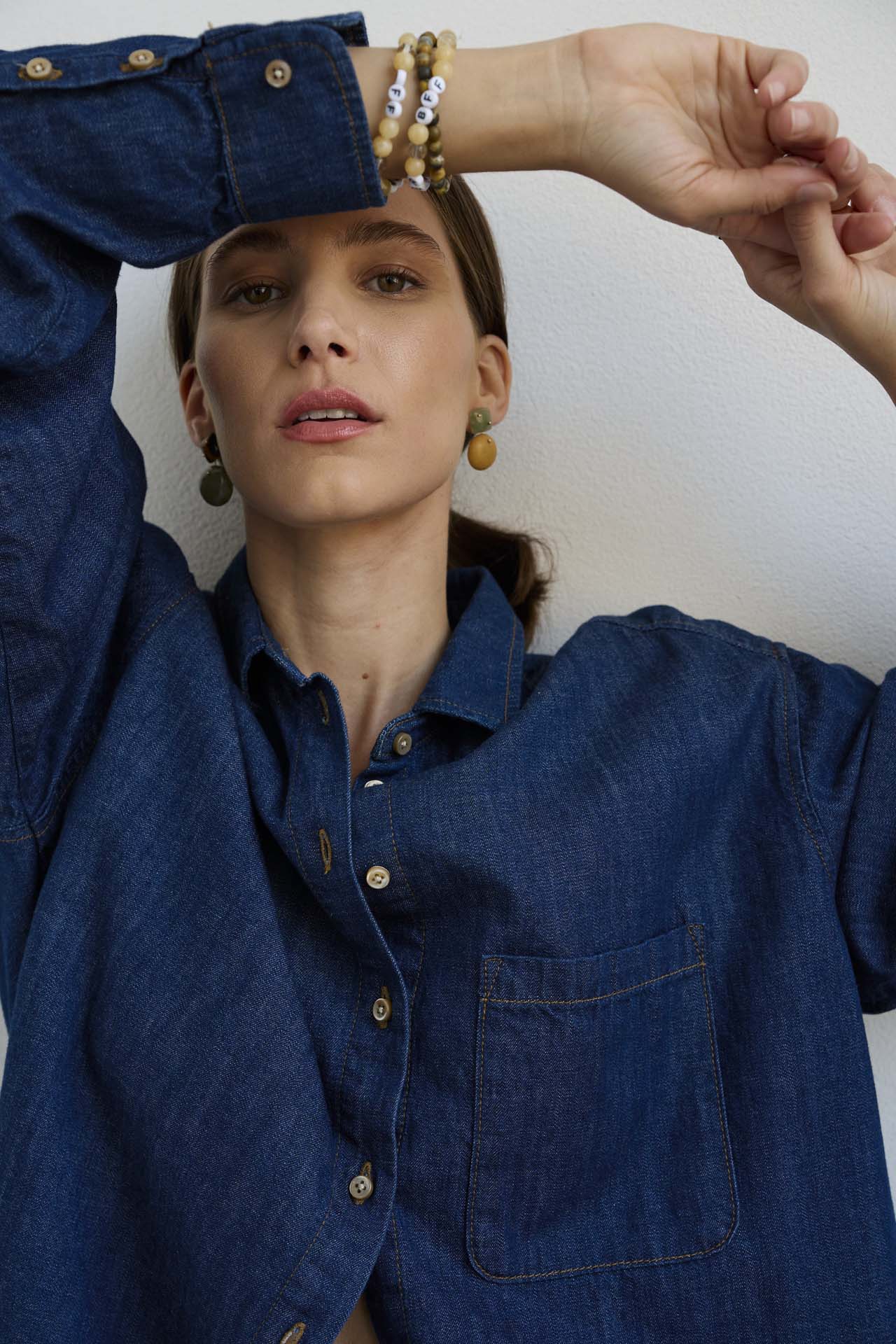 The Essential Shirt in Raw Rinse