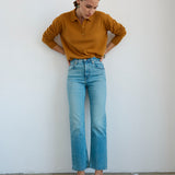 The Kenickie in Dune Indigo