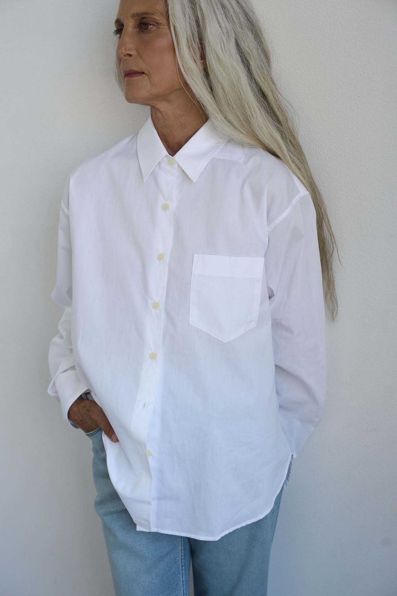 The Weekend Shirt in White