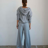 The Bird Hoodie in Heather Grey