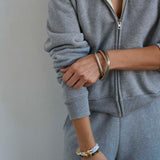 The Bird Hoodie in Heather Grey