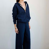 The Bird Hoodie in Navy