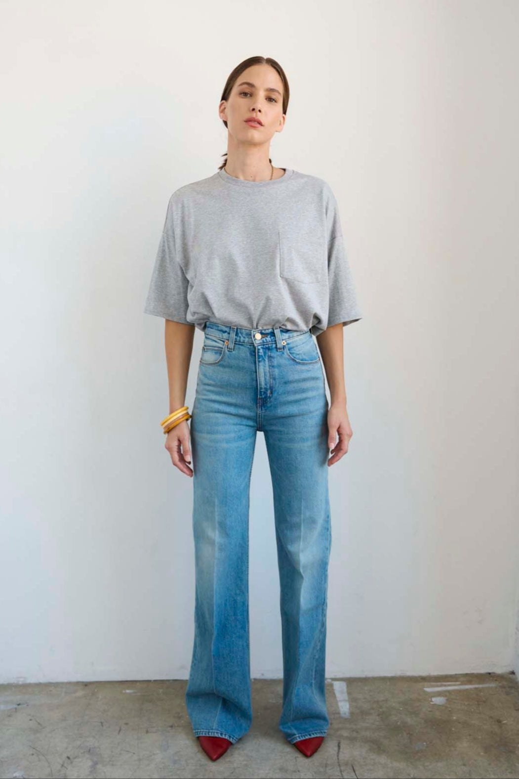The Crease Jean in Worn Indigo