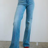 The Crease Jean in Worn Indigo