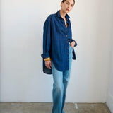 The Crease Jean in Worn Indigo