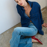 The Crease Jean in Worn Indigo