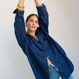 The Essential Shirt in Raw Rinse