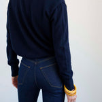 The Crease Jean in Raw Rinse