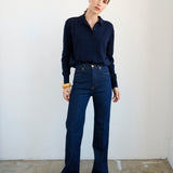 The Crease Jean in Raw Rinse