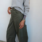 The Baggy Painter Twill in Olive