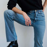 The Lennon Boot in High Black