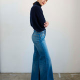 The Palazzo Jean in Bright Indigo