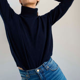 The Primm Sweater in Navy
