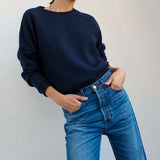 The Daily Sweatshirt in Navy
