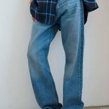 The Big Shirt Flannel in Blues