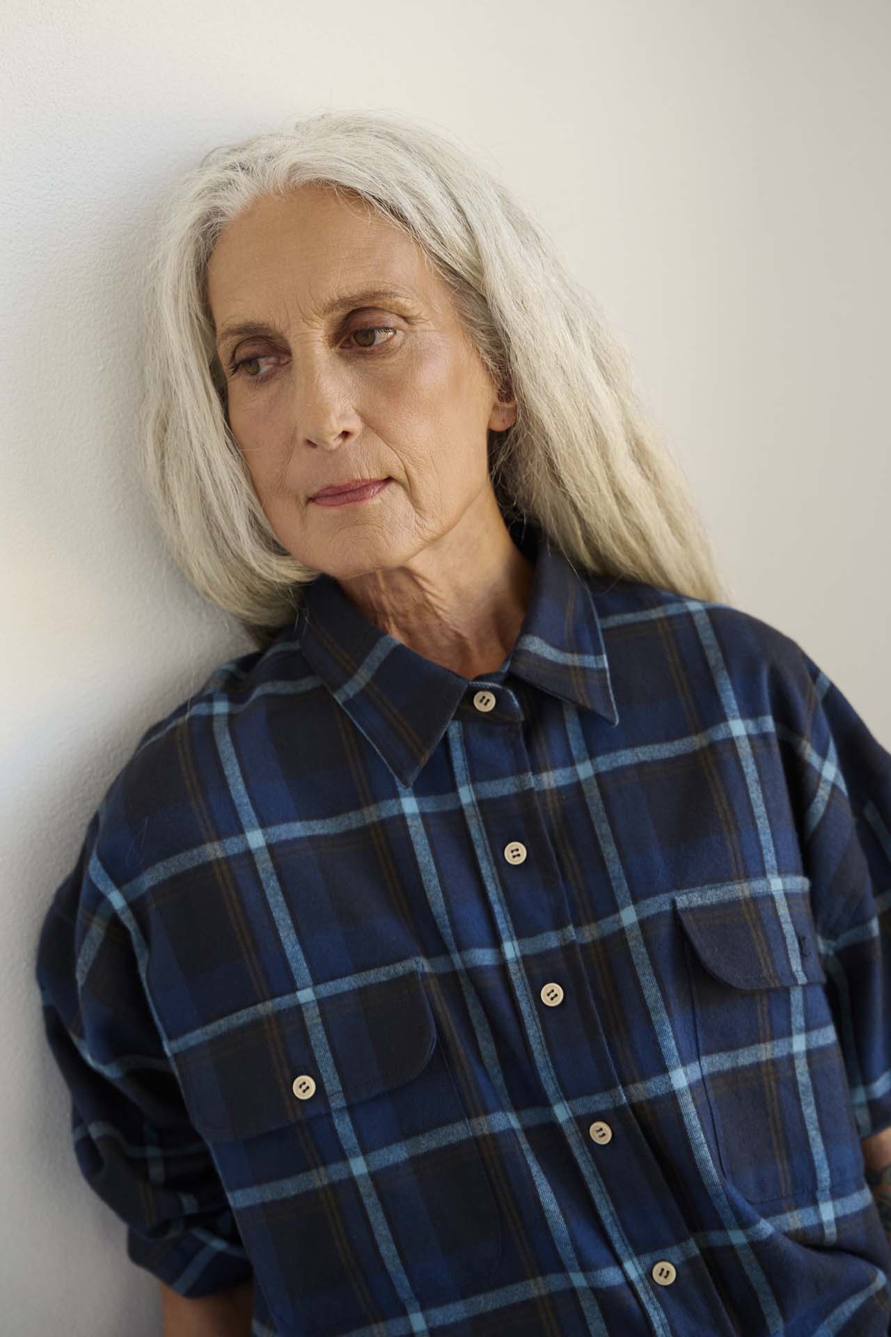 The Big Shirt Flannel in Blues