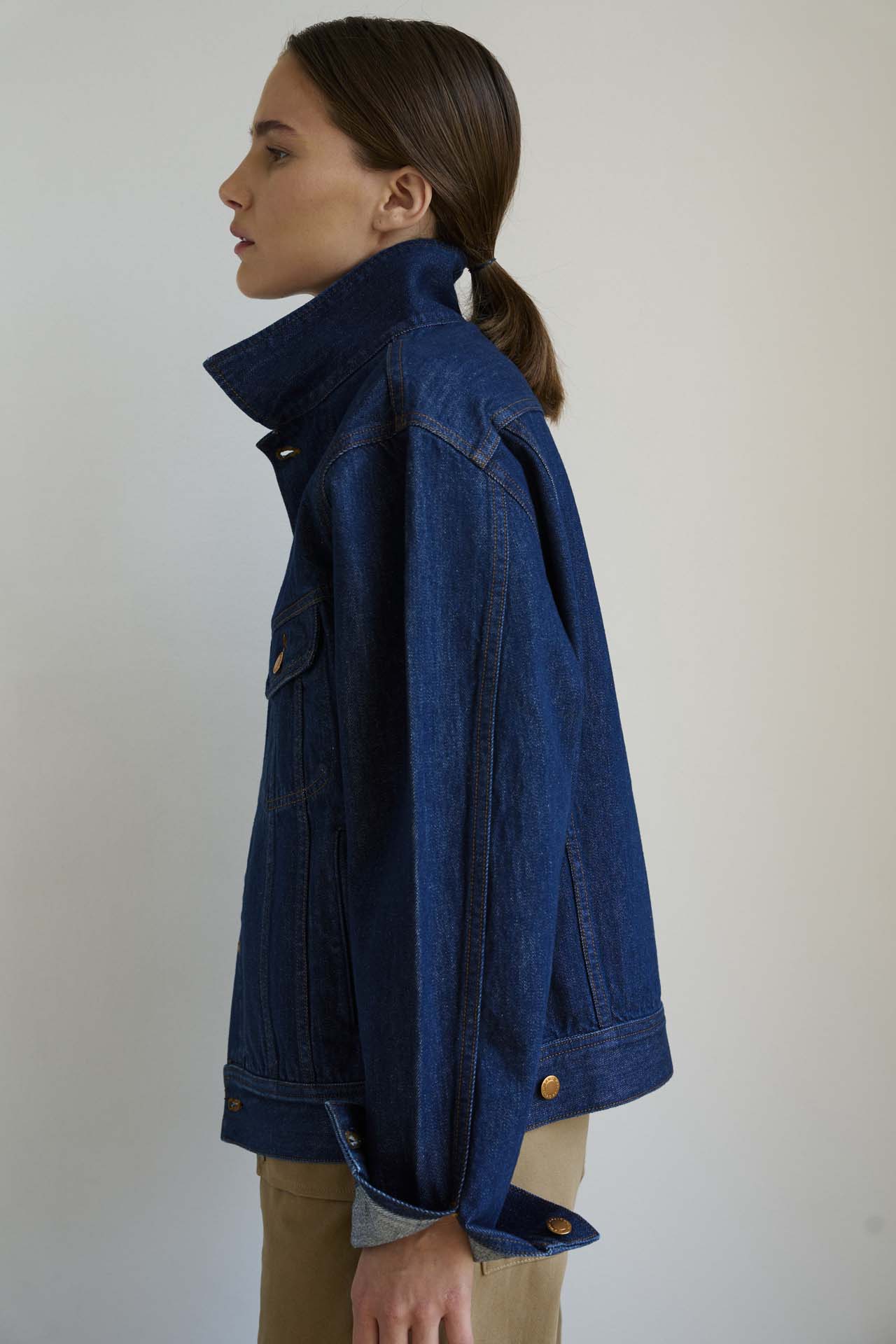 The Loverboy Jacket in Raw Rinse
