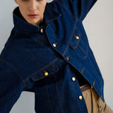 The Loverboy Jacket in Raw Rinse