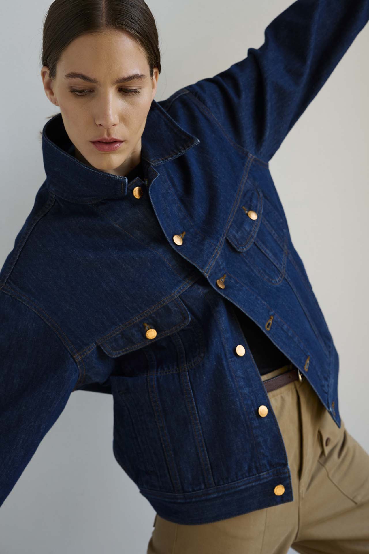 The Loverboy Jacket in Raw Rinse
