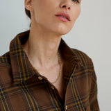 The Big Shirt Flannel in Browns