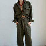 The Scrub Pant in Colonial Green
