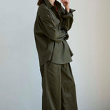 The Big Shirt in Colonial Green
