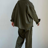 The Big Shirt in Colonial Green