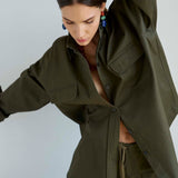 The Big Shirt in Colonial Green