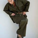 The Scrub Pant in Colonial Green