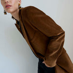 The Julius Blazer in Camel