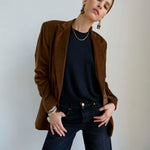 The Julius Blazer in Camel