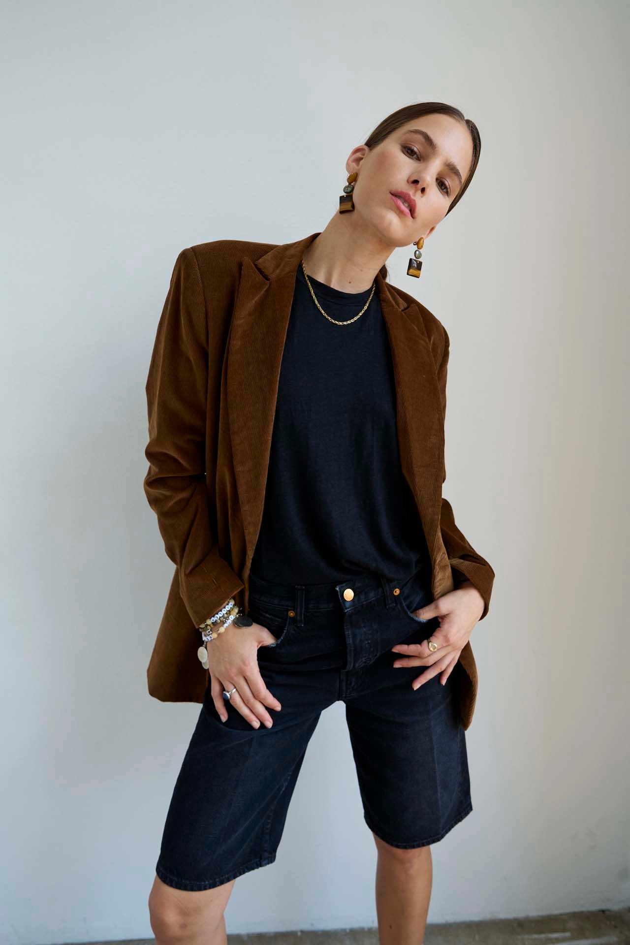 The Julius Blazer in Camel