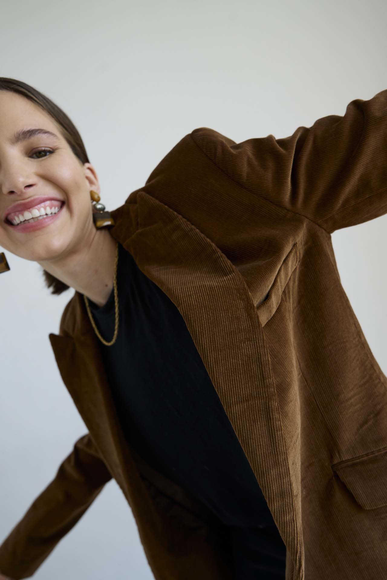 The Julius Blazer in Camel