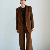 The Off Duty Trouser in Camel