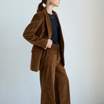 The Off Duty Trouser in Camel