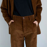 The Off Duty Trouser in Camel